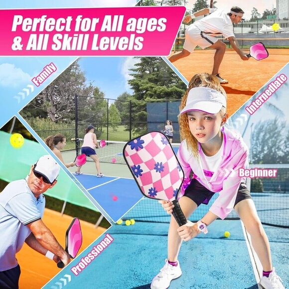 NWT- Pickleball Set of Two (Pink) - Picture 5 of 6